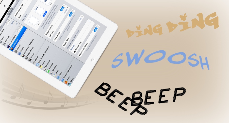 Change notification sounds on your iPad, iPhone and iPod