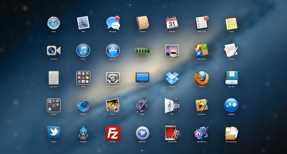 How to use the Mac launchpad