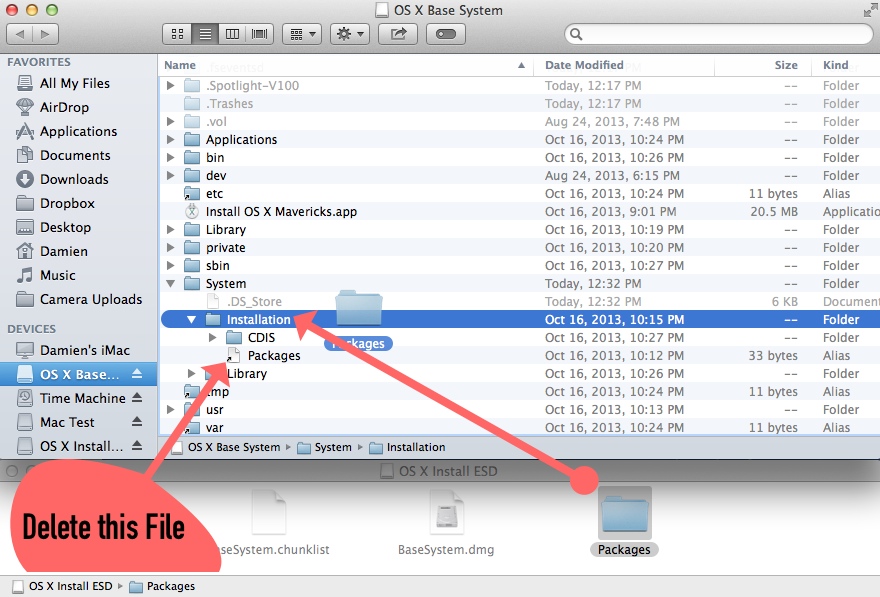 How to Install OS X Mavericks from USB Flash Drive