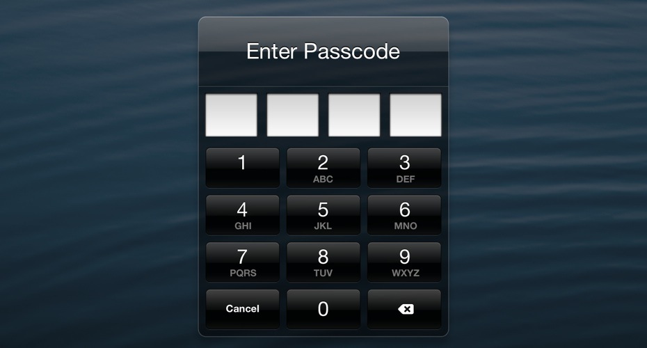 Password protect your iPad, iPhone and iPod