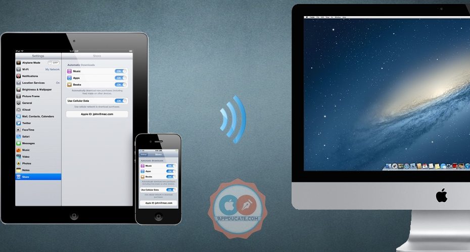 Sync your iOS device with iTunes over Wi-Fi